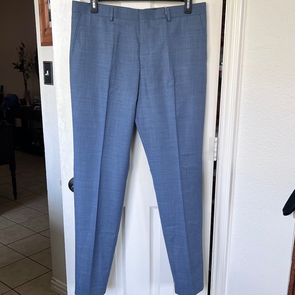 The Kooples Blue Regular Fit Slim-Fit Pants